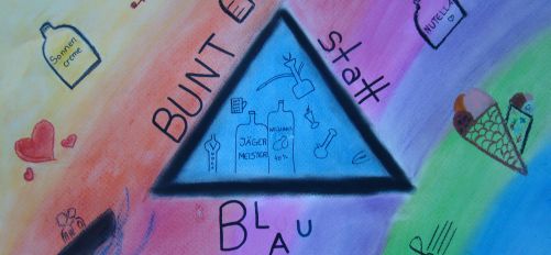 Bunt statt blau